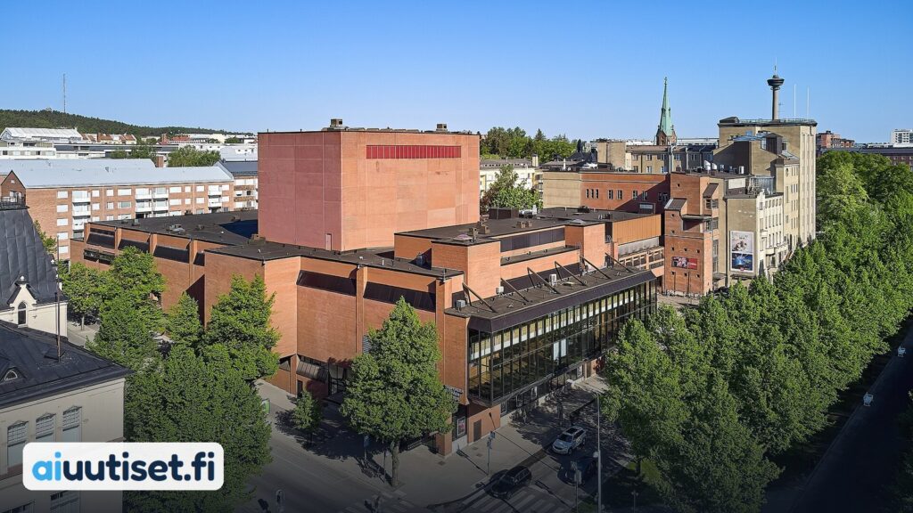 Tampereen työväen teatterin rakennus.