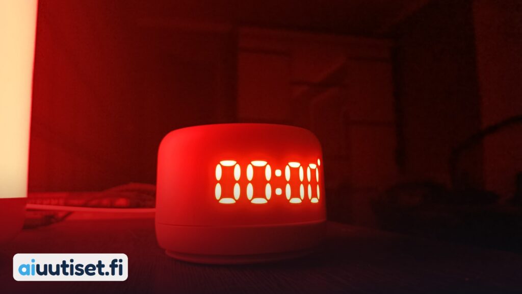 Yandex Station Lite -älykaiutin, jonka kautta Yandexin Alice-tekoälyavustajaa käytetään.