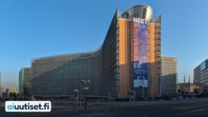 Berlaymont-rakennus Brysselissä